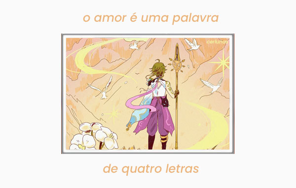 Hist Ria O Amor Uma Palavra De Quatro Letras Hist Ria Escrita Por