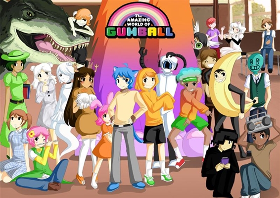 História O Incrível Mundo De Gumball História Escrita