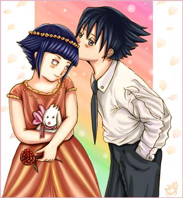 Topo de bolo casamento Naruto e Hinata