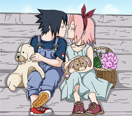 Mascara de Dormir Naruto, Sasuke e Sakura Cute com Nome