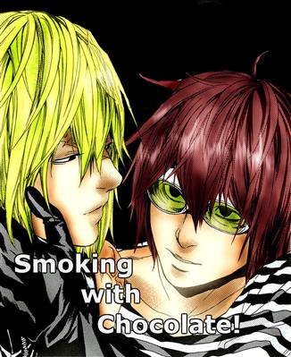 Fanfic / Fanfiction Smoking with Chocolate.