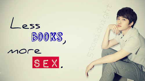Fanfic / Fanfiction Less Books, more Sex.
