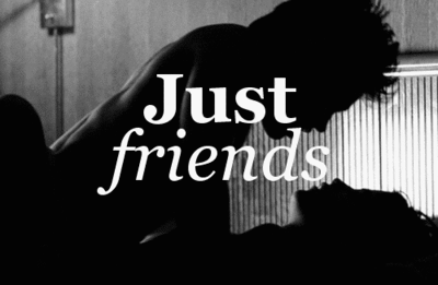 he's just a friend meme gif