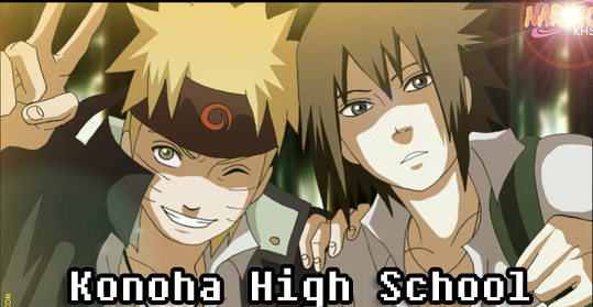 Fanfic / Fanfiction Konoha High School