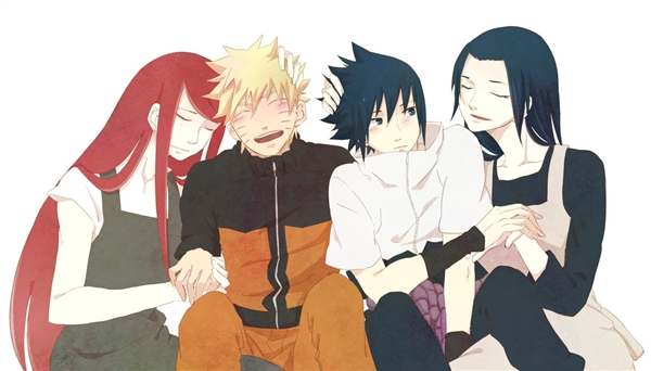 primeiro filho do naruto e do sasuke: a reação da kushina #Boyslove #y