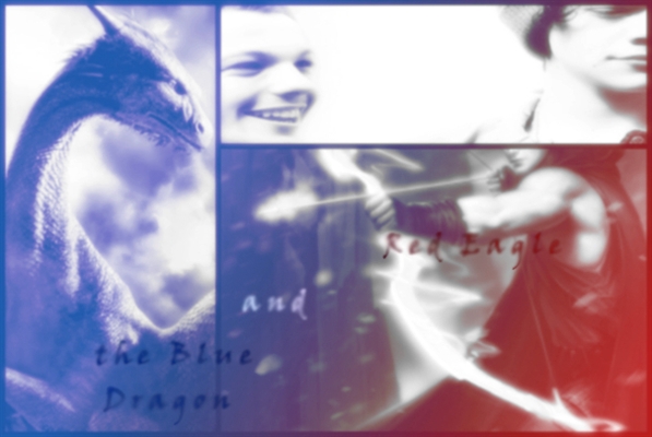 Fanfic / Fanfiction Red Eagle and the Blue Dragon