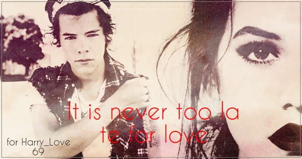 Fanfic / Fanfiction It Is Never Too Late For Love