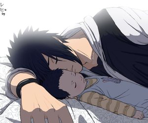 Imagem de sasuke e seu filho #125710690
