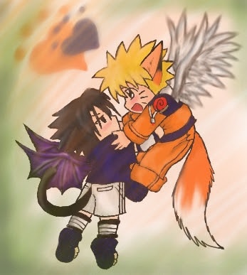 História Um anjo,um demônio e uma criança meio anjo meio demônio - Noctis e  Yugi - História escrita por Kasai_Heartilly - Spirit Fanfics e Histórias