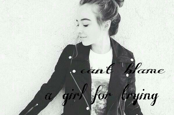 Fanfic / Fanfiction Cant blame a girl for trying
