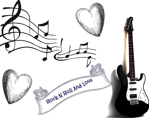 Fanfic / Fanfiction Rock N Roll And Love