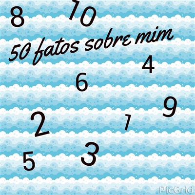 50 COISAS SOBRE MIM! 