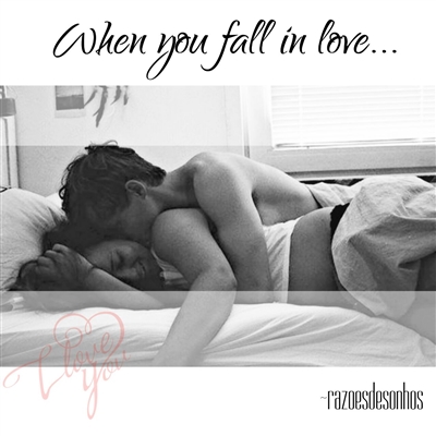 Fanfic / Fanfiction When you fall in love...