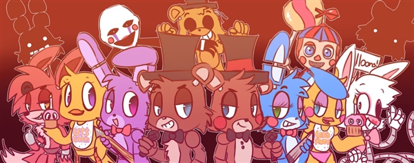 História FNAF- The new and the old - Amigas! - História escrita por  YaGirlJunko - Spirit Fanfics e Histórias