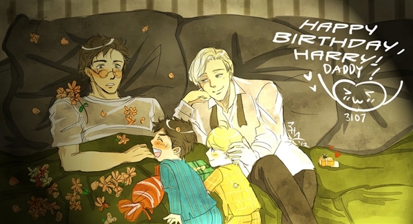 Fanfic / Fanfiction Happy Birthday, Harry! Daddy!