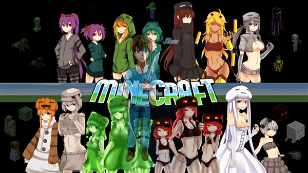 E SE OS MOBS DOS MINECRAFT FOSSEM GAROTAS? 