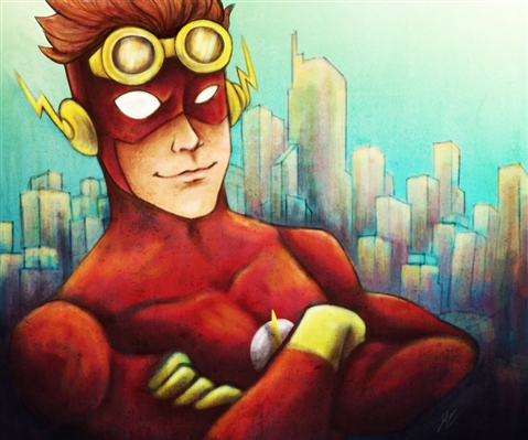 Fanfic / Fanfiction Kid Flash Entre Dimensões