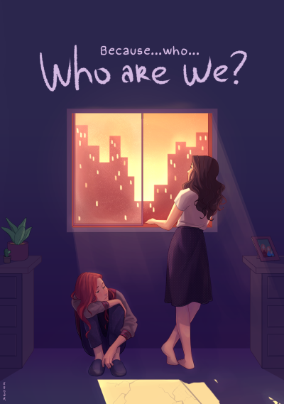 Fanfic / Fanfiction Because... Who... Who Are We?
