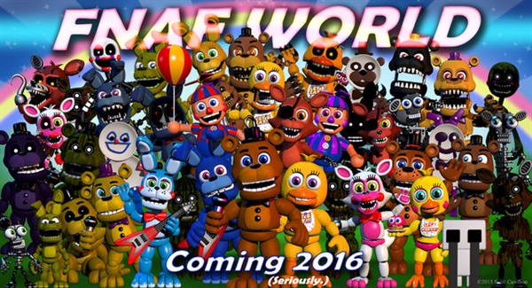 Fnaf World - Interativa