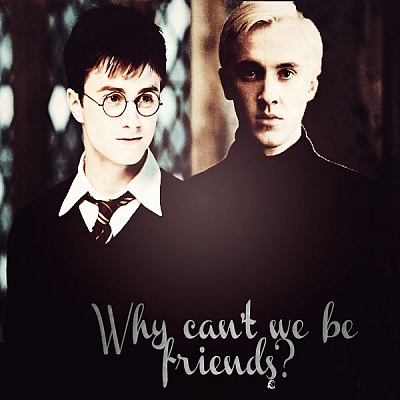 Fanfic / Fanfiction Why can't we be friends?