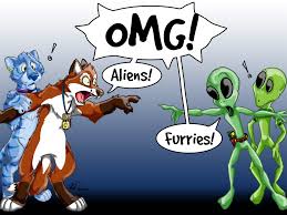Fanfic / Fanfiction Furry vs aliens