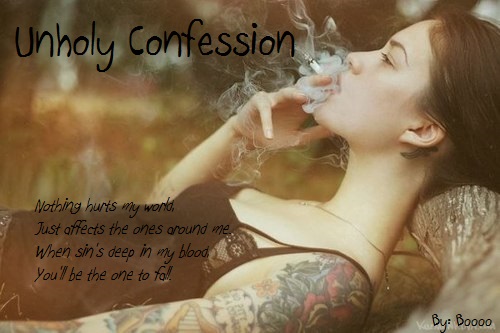 Fanfic / Fanfiction Unholy Confession