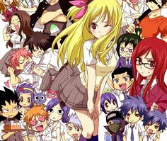 Fanfic / Fanfiction Fairy Tail School