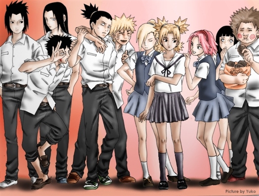 História Konoha High School - O Verdadeiro Naruto! - História escrita por  Akihiro-kun - Spirit Fanfics e Histórias