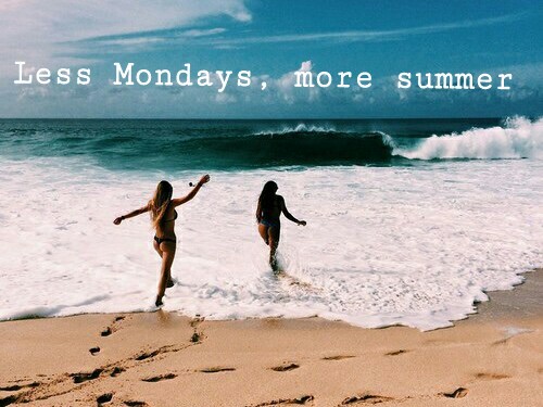 Fanfic / Fanfiction Less Mondays, more summer.