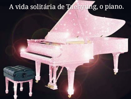 Fanfic / Fanfiction A vida solitária de Taehyung, o piano