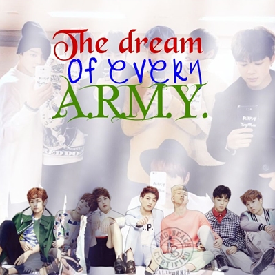 Fanfic / Fanfiction The dream of every ARMY.