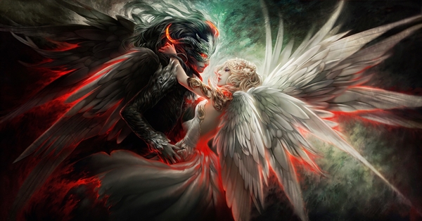 Fanfic / Fanfiction Anjos e vanpiros o amor proibido