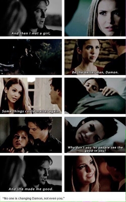 Fanfic / Fanfiction Delena - Holding On And Lettin Go