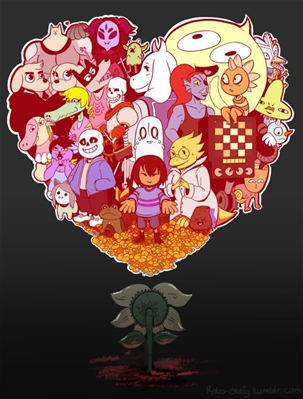 Undertale Flowey Art Papyrus, fundo de horror, fotografia, outros