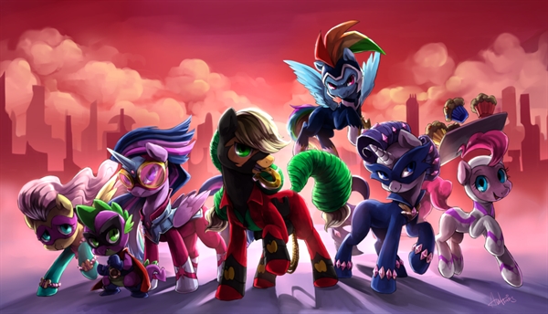 Fanfic / Fanfiction As Power Ponies
