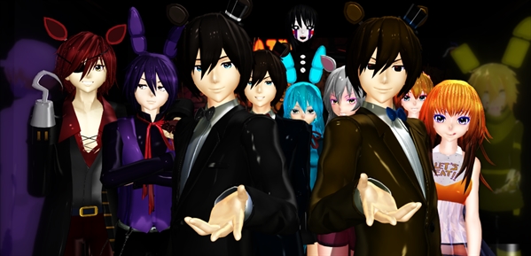 Fnaf, Personagens de anime, Personagens