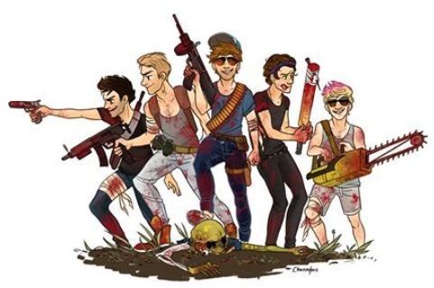 Fanfic / Fanfiction The Walking Dead ( One Direction )