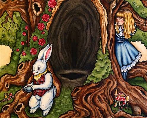 Aneleh Fic's: Alice no País das Maravilhas - Jogo