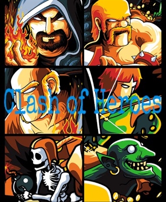 Fanfic / Fanfiction Clash of Heroes-Interativa