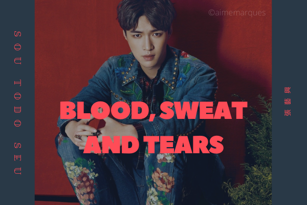 Fanfic / Fanfiction (Imagine) Blood, Sweat and Tears - Lay (EXO)
