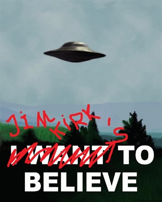 Fanfic / Fanfiction Jim Kirk wants to believe.