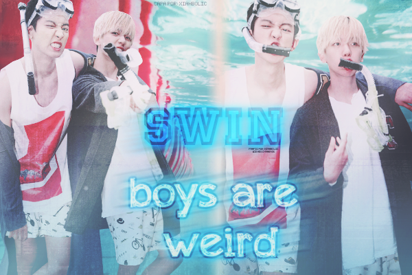 Fanfic / Fanfiction Swim: boys are weird