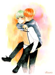 Fanfic / Fanfiction Yoonmin - My first love. ABO