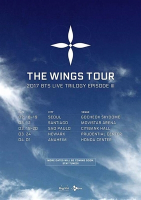 Fanfic / Fanfiction BTS NO BRASIL 2017 (Wings Tour)