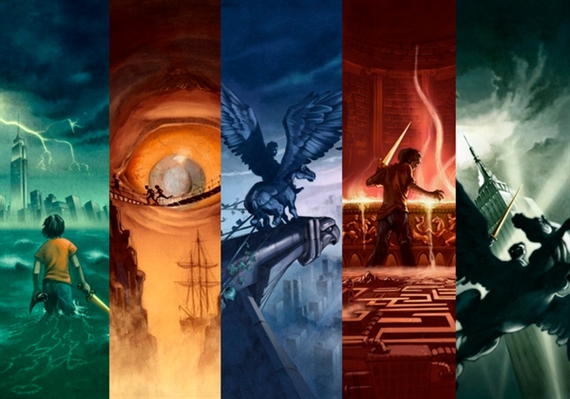 Fanfic / Fanfiction Deuses lendo os 5 livros de Percy Jackson