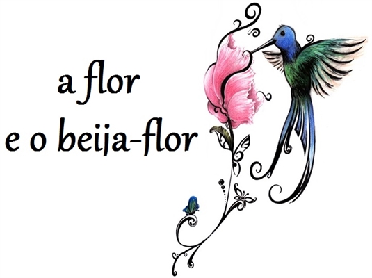 Fanfic / Fanfiction A flor e o beija-flor.