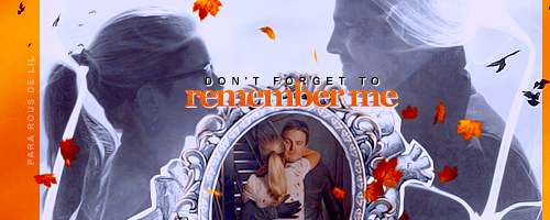 Fanfic / Fanfiction Don't Forget To Remember Me