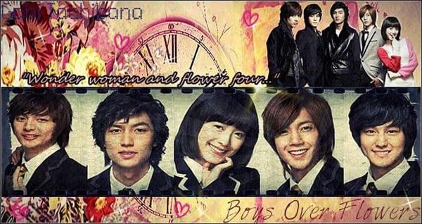 Fanfic / Fanfiction Boys over flowers- Wonder woman and flower four