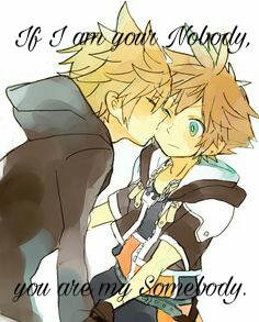 Fanfic / Fanfiction If I am your Nobody, you are my Somebody.