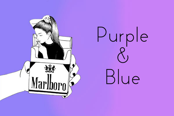Fanfic / Fanfiction Purple And Blue